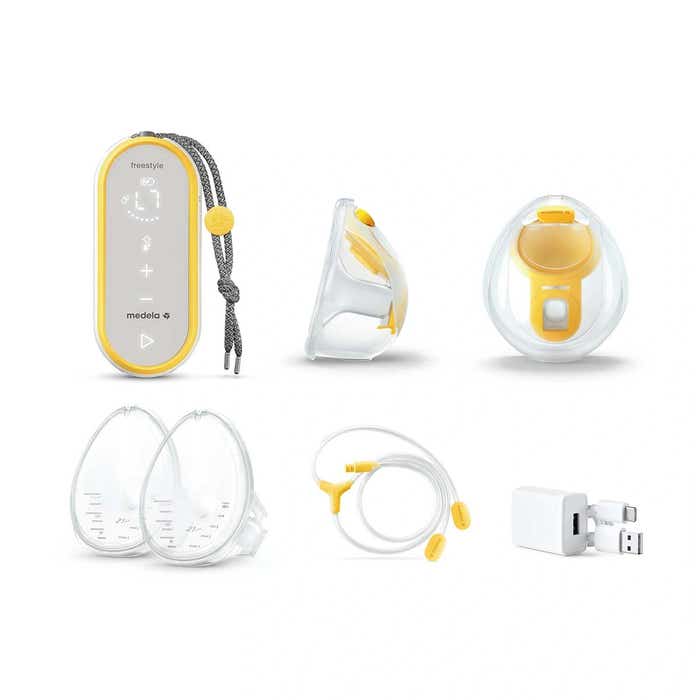 Freestyle Pump + 3-in-1 Pumping Bra + Milk Storage Bags