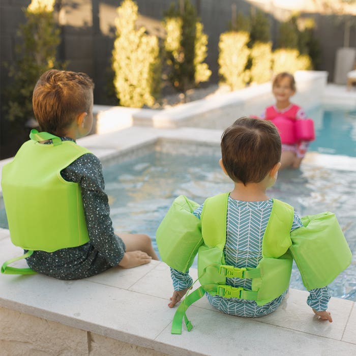 Current Tyed - Float Vest - Neon Green 