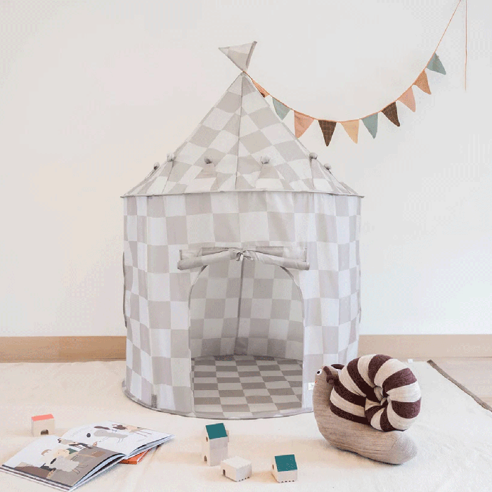 checkerboard beige 