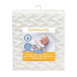 2-in-1 Bassinet Sheet &amp; Protector