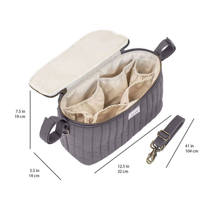 3 Sprouts - Quilted Stroller Organizer-Lifestyle3