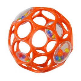 4&quot; Oball w/ Rattle