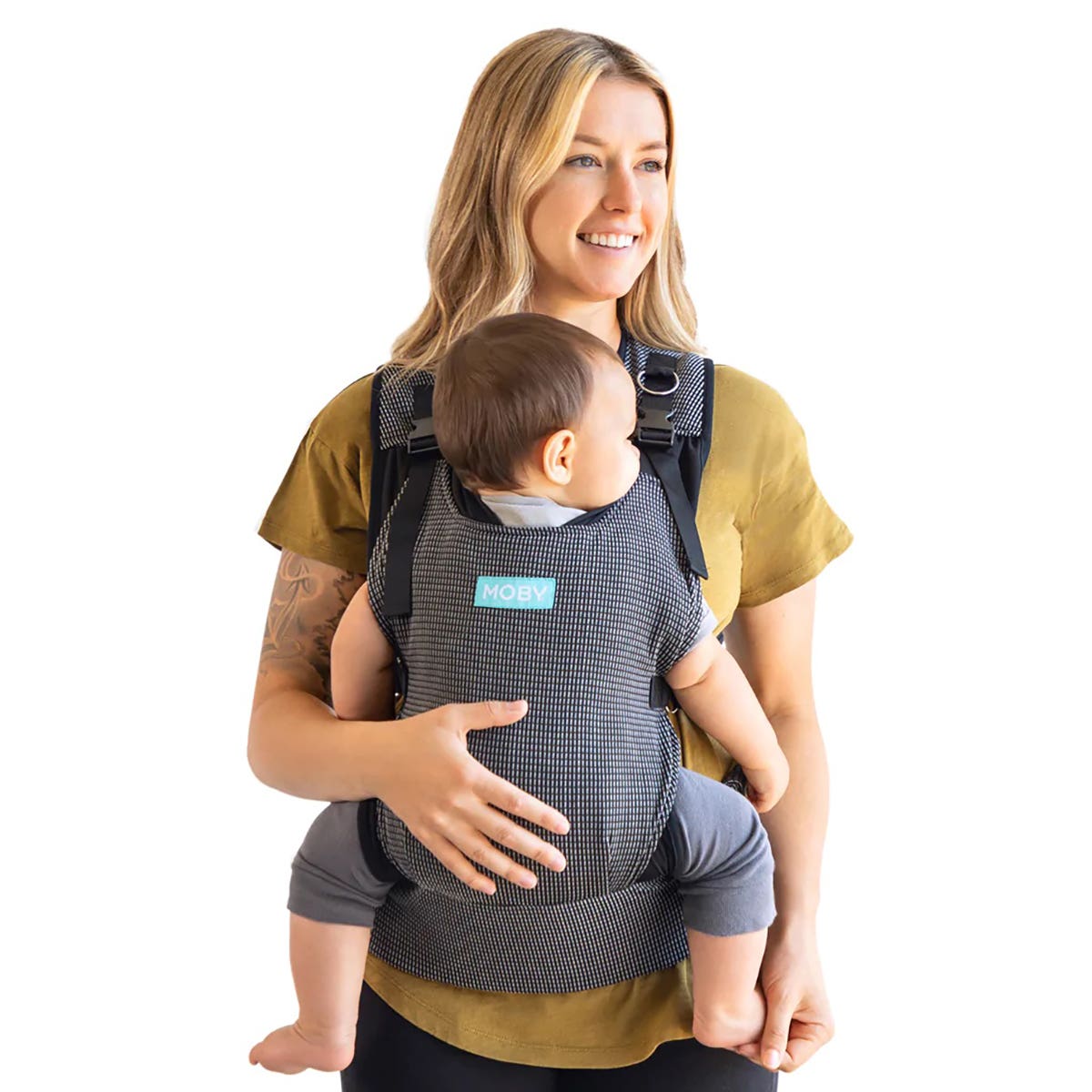 Moby carrier front facing online