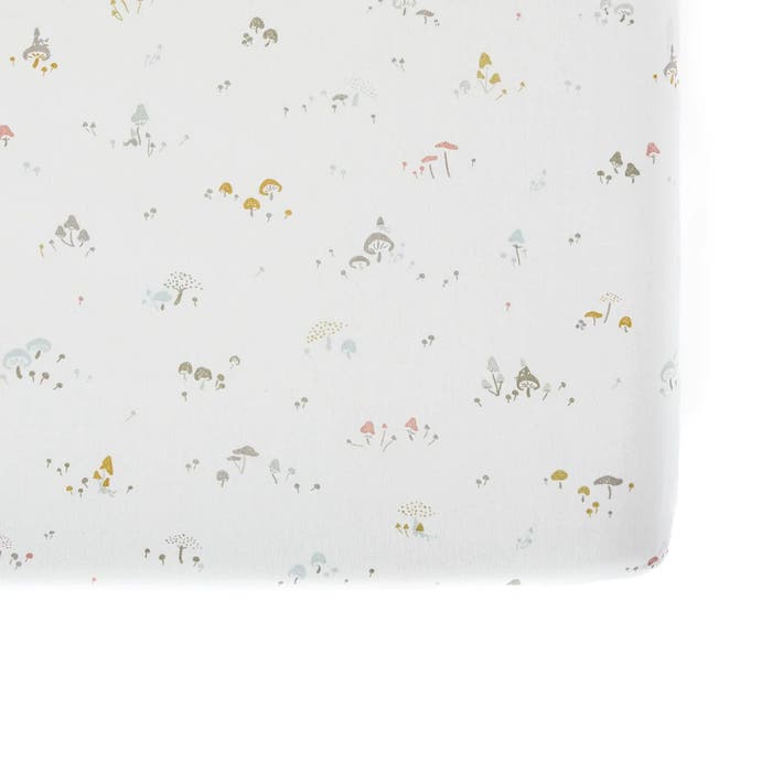  Pehr - Mini Mushroom Crib Sheet