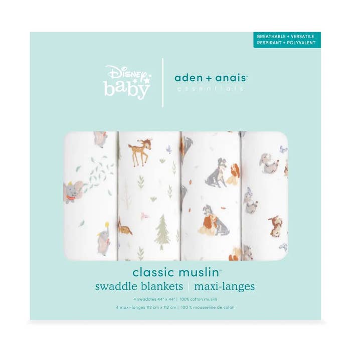 Aden & Anais - Swaddle -4 Pk-Lifestyle5