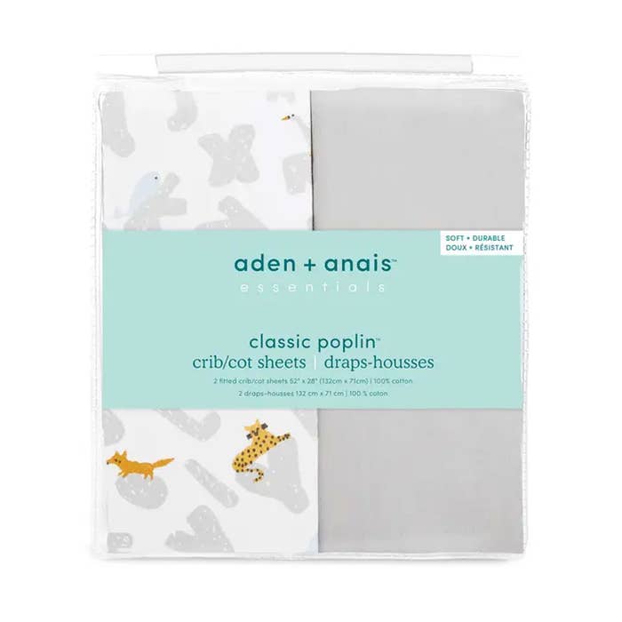 Aden & Anais Essentials - Woven Cotton Sheets -2 Pk-Lifestyle3