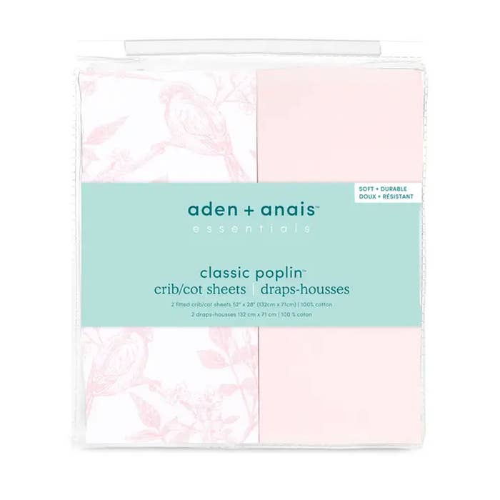 Aden & Anais Essentials - Woven Cotton Sheets -2 Pk-Lifestyle5