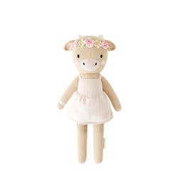 Cow Mini Knit Doll