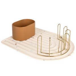 Arc Silicone Drying Mat &amp; Rack