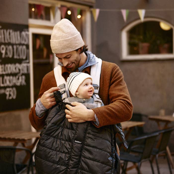 Winter Cover for Baby Carrier Lifestyle 9