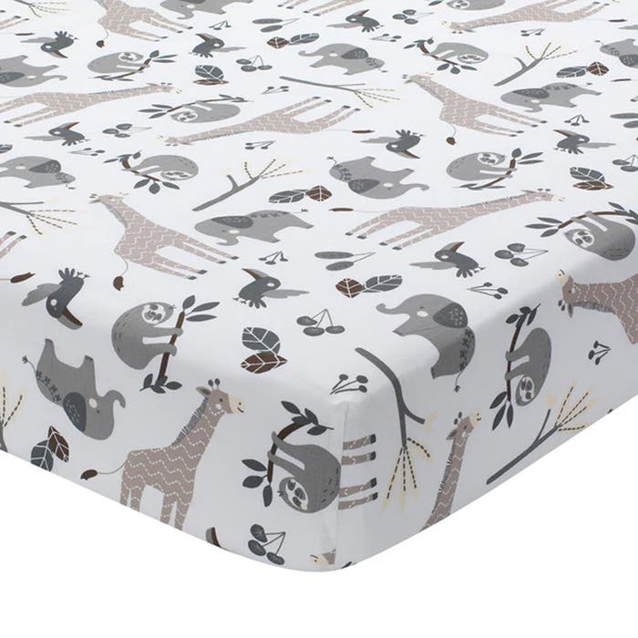 Lambs & Ivy - Baby Jungle 4 Pc Crib Set - LS - 6