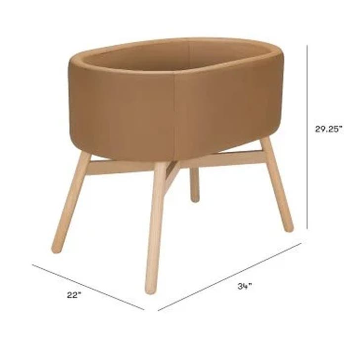 Babyletto x Gathre - Capsule Bassinet Camel  LS 10