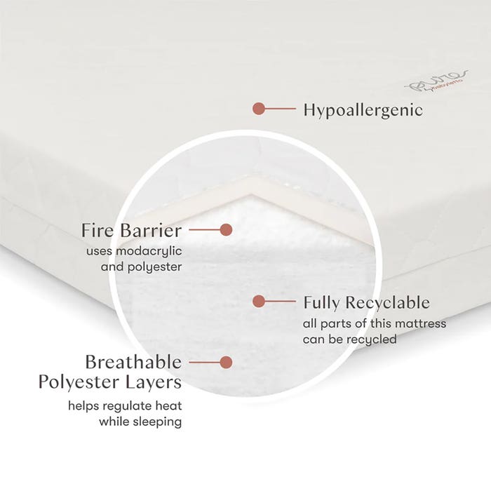 Babyletto - Pure Core Midi Crib Mattress -3