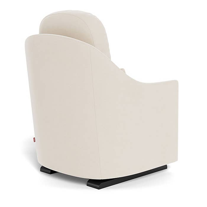 Nessa Glider - European Fabric w/ Espresso Base - Beach 4