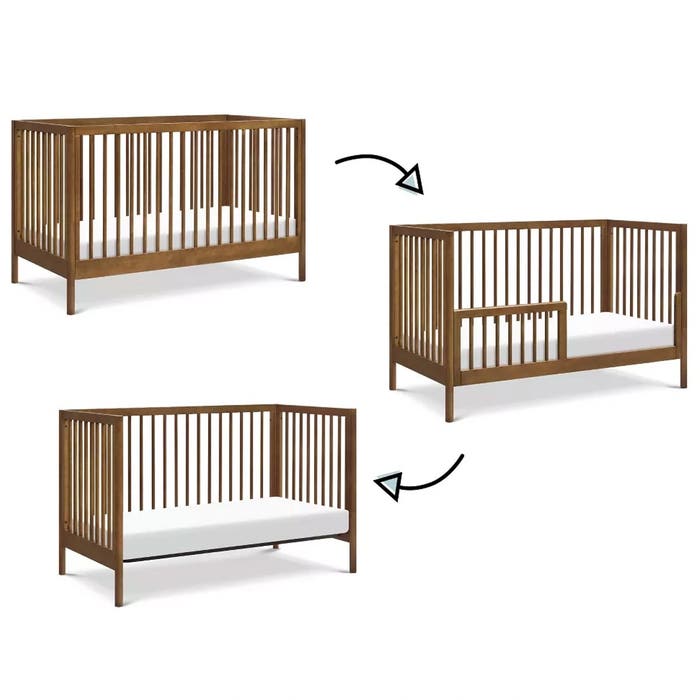 Birdie 3-in-1 Crib Walnut -5