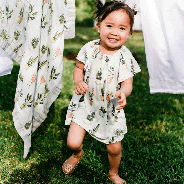 Bamboo Dress & Bloomer Set-LS 4
