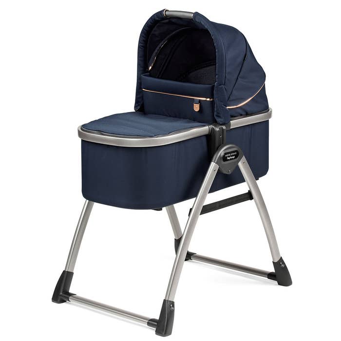 YPSI Bassinet w/ Stand - Blue shine 