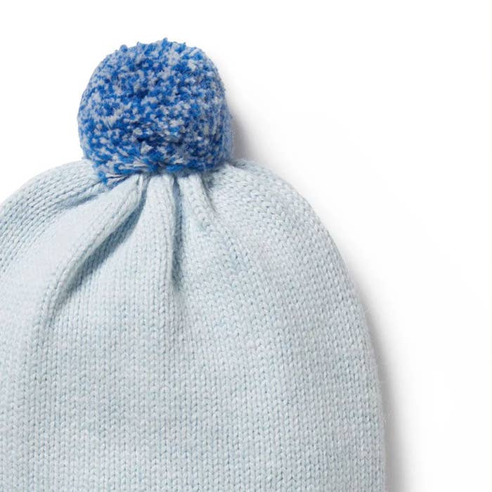 Knitted Hat - Bluebell 5