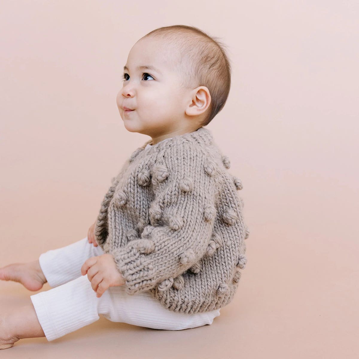 Kids popcorn cardigan top