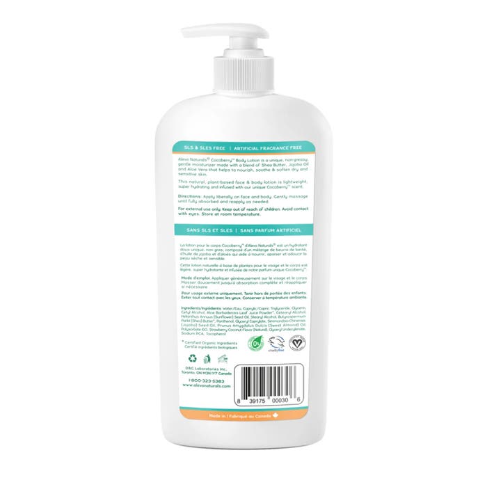  Aleva Naturals - Cocoberry Toddler & Kids Lotion (480ml) LS 4