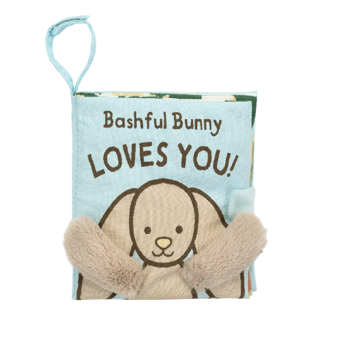 Loves You Cloth Book-Bunny-Main