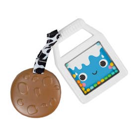 Cookies &amp; Teethe 2-in-1 Rattle + Teether Toy