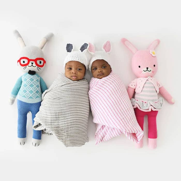 Bunny Mini Knit Doll Lifestyle 1