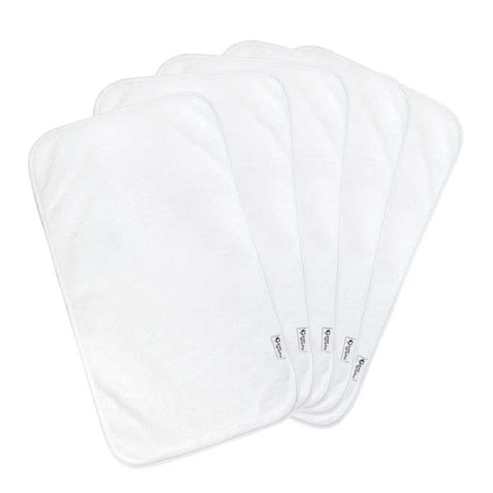 Stay-Dry Burp Pads (5 Pk)-White