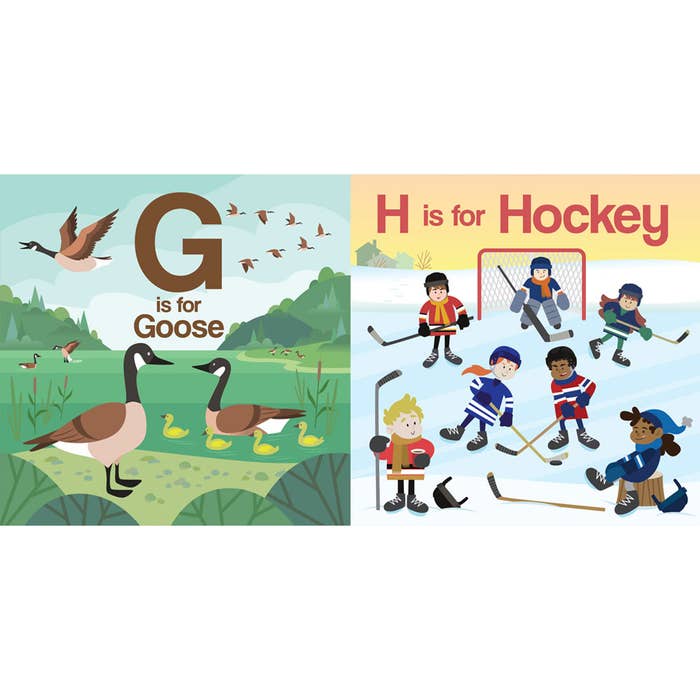 Canada ABC Board Book Lifestyle 5