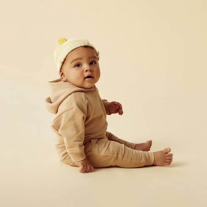 Organic Terry Sweat Pant - Caramel 4