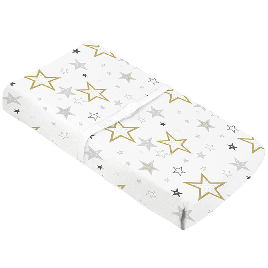 Portable Changing Pad Percale
