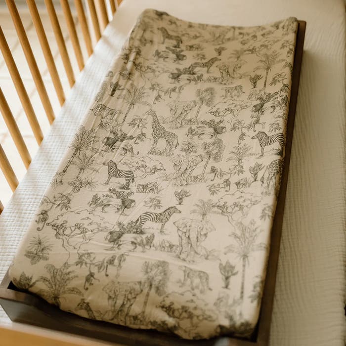Oilo - Organic Jersey Change Pad Cover - LS 5