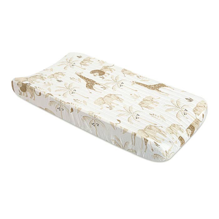 Crane Baby - Quilted Change Pad Cover LS 4