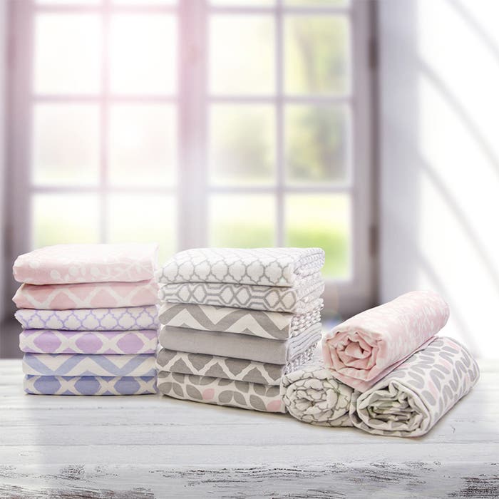 Kushies Change Pad Fitted Sheet - Flannel 3