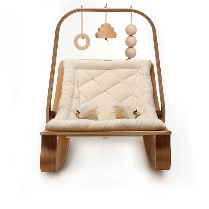 LEVO Walnut Activity Arch Lifestyle 2