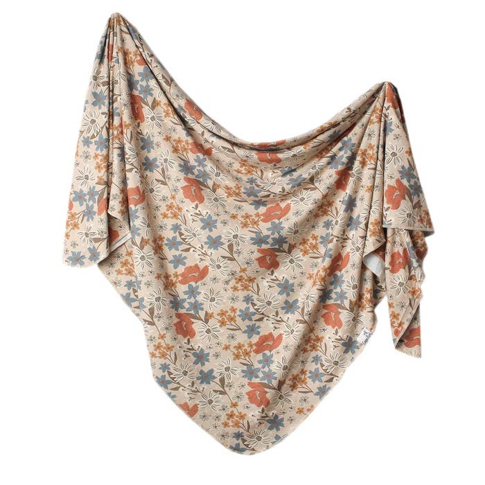 Knit Swaddle Blanket Eden