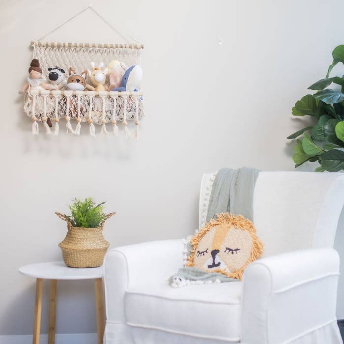 Willow Macrame Storage Wall Décor Lifestyle 2