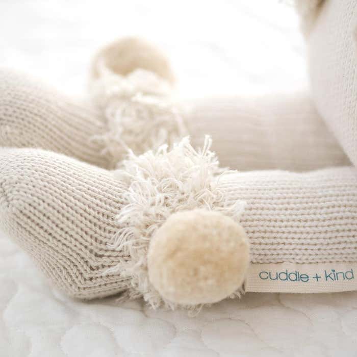Cuddle + Kind - Polar Bear Big Knit Doll - Stella 4