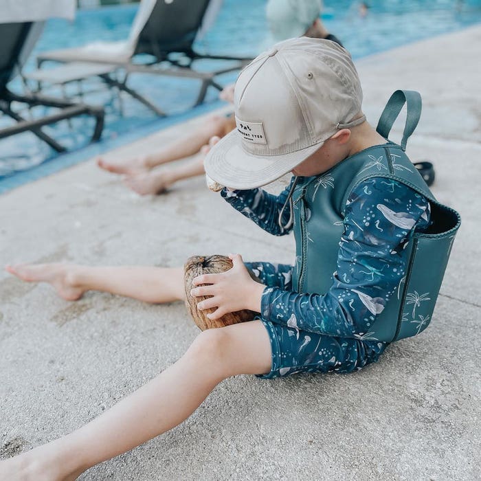 Current Tyed - Float Vest - Green Palm 