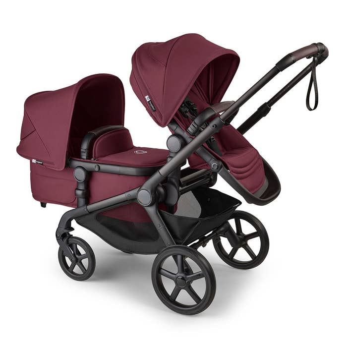 Kangaroo Sibling Seat - Dark Cherry 2