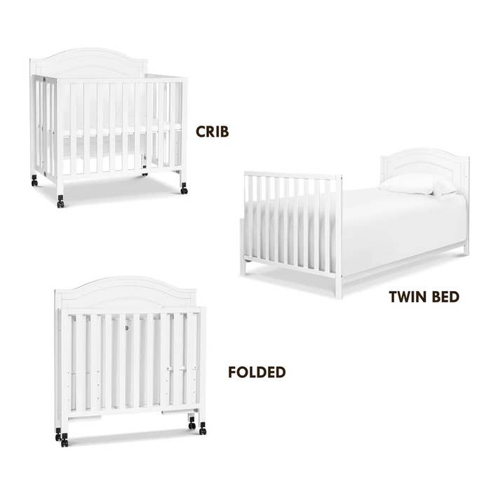 Charlie Folding Portable Mini Crib Lifestyle 7
