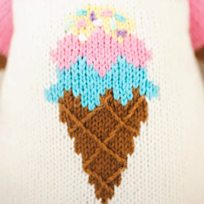 cuddle + kind - Deer Big Knit Doll  Lifestyle 6