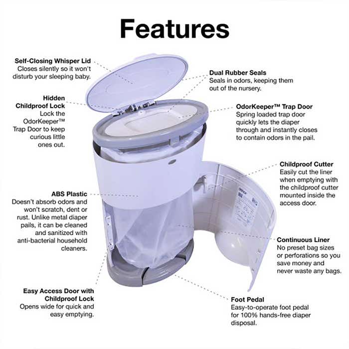 Mini Diaper Pail - Life 3