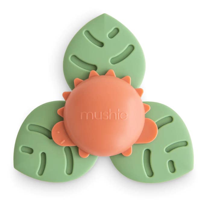  Mushie - Suction Spinner Toy - Dino