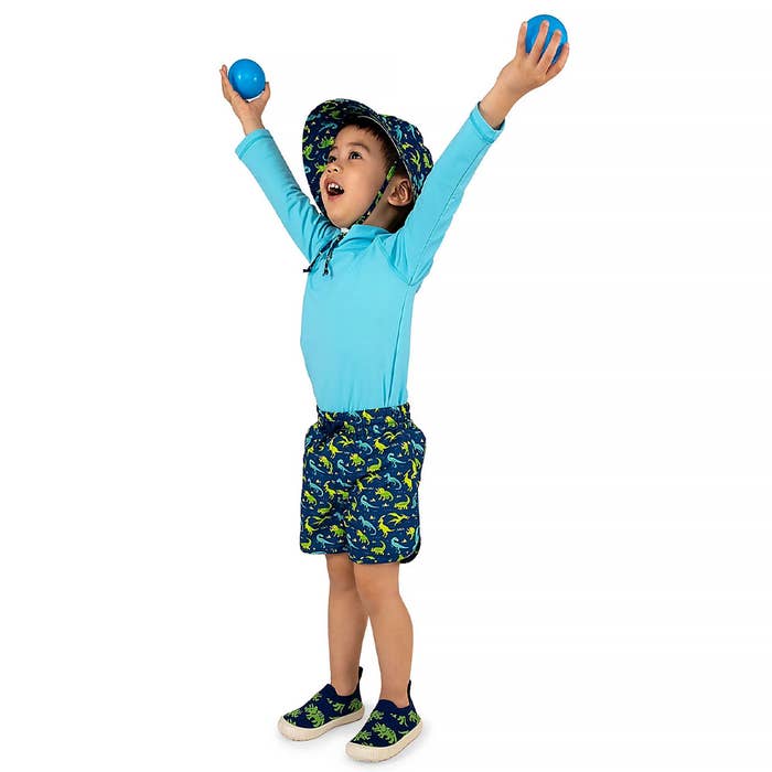 UV Swim Shorts - Dinoland 2