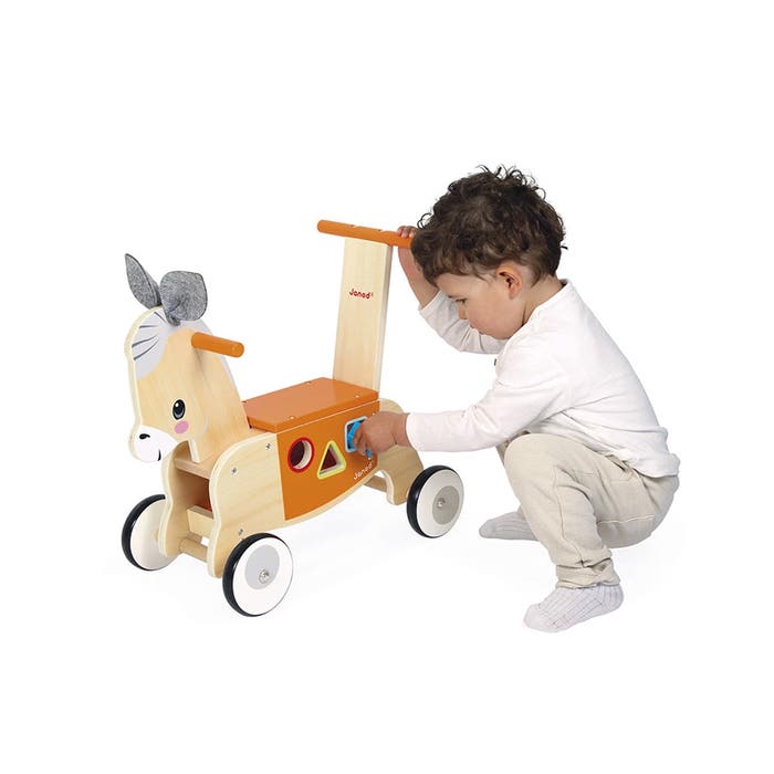 Janod - Farm Donkey Ride-On - LS - 2