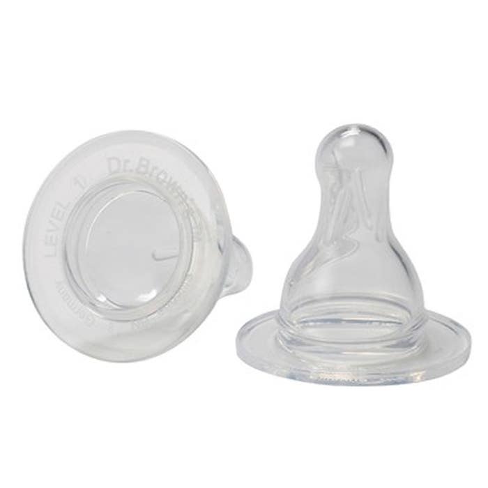 Dr. Browns - Level 1 - Silicone Nipple - 2Pk