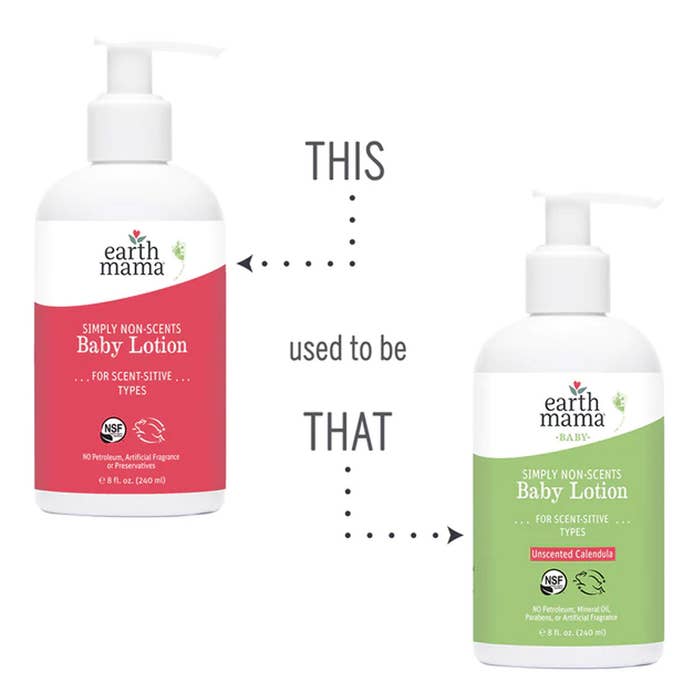 Earth mama organics - Non - Scents Baby Lotion (240ml) LS 3