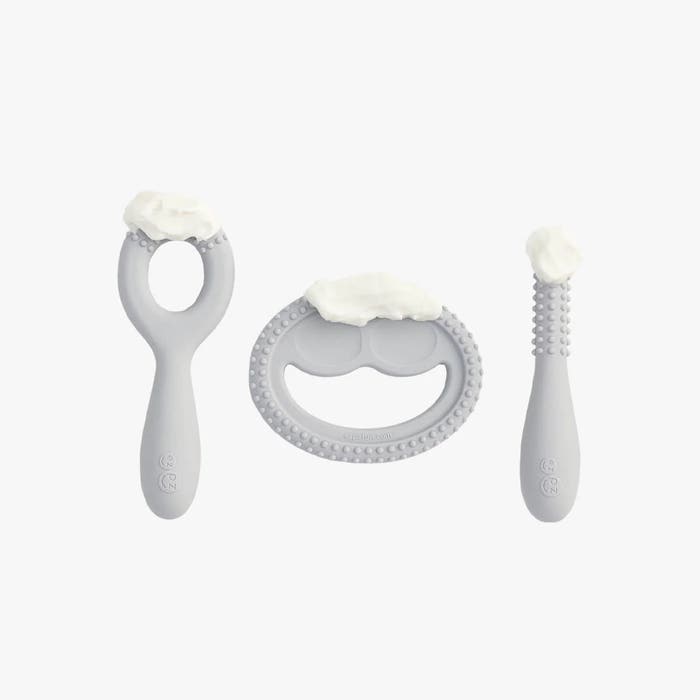 EZ PZ - Oral Development Tools (3 Pk) - Pewter -2