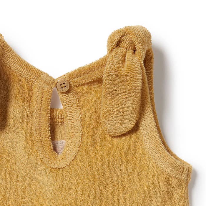 Organic Terry Tie Singlet - Follow the Sun 4